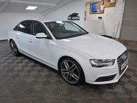 Used Audi A4 2014 White Sedan