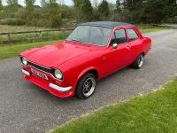 Used Ford Escort 1972 Red Sedan