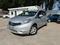 Begagnad Nissan Note Acenta 2014 Silver Halvkombi