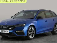 Used Skoda Octavia vRS 245 HP (180 kW) 2023 Blue Estate