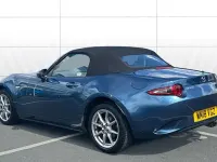 Used Mazda MX5 131 HP (96 kW) 2018 Blue Cabriolet