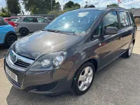 Used Vauxhall Zafira 120 HP (88 kW) 2014 Grey MPV