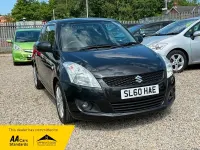 Used Suzuki Swift SZ4 94 HP (69 kW) 2010 Black Hatchback