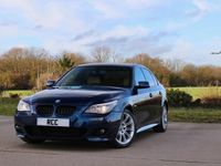 Used BMW 525 M Sport 218 HP (160 kW) 2008 Blue Sedan