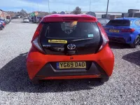 Used Toyota Aygo 72 HP (52 kW) 2019 Red Hatchback