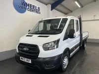 Used Ford Transit 130 HP (95 kW) 2022 White Cabriolet