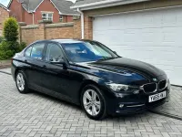 Used BMW 320 Sport Line 2015 Black Sedan