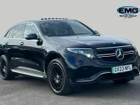 Used Mercedes EQC400 AMG Line Premium Plus 300 kW (408 HP) 2023 Black SUV