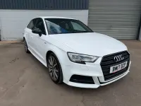 Used Audi A3 Black Edition 2017 White Hatchback