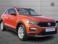 Used VW T-Roc SE 150 HP (110 kW) 2021 Orange SUV