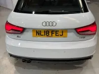 Used Audi A1 S-Line 125 HP (91 kW) 2018 White Hatchback