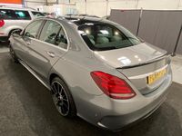 Used Mercedes C220 AMG Line Premium 170 HP (125 kW) 2014 Silver Sedan