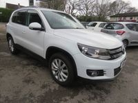 used VW Tiguan n 2.0 TDI BlueMotion Tech Match DSG 4WD Euro 5 (s/s) 5dr 2 OWNERS FULL SERVICE HISTORY SUV