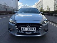 Begagnad Mazda 3 Inclusive 2017 Silver Halvkombi