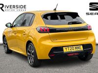 Used Peugeot 208 Allure 101 HP (74 kW) 2020 Faro yellow Hatchback