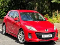 Used Mazda 3 105 HP (77 kW) 2013 Red Hatchback