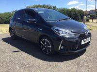 Used Toyota Yaris Hybrid Design 2018 Black Hatchback