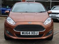 Używany Ford Fiesta Titanium 100 KM (73 kW) 2014 Żółty Hatchback