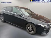 Used Mercedes A200 AMG Line Premium 150 HP (110 kW) 2019 Black Hatchback