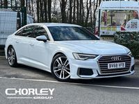 Used Audi A6 S-Line 204 HP (150 kW) 2018 White Sedan