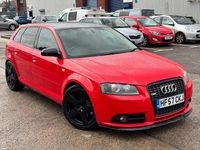 Used Audi A3 S-Line 2007 Red Hatchback