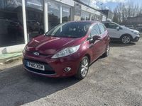 Used Ford Fiesta Zetec 2010 Red Hatchback
