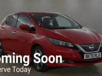 Used Nissan Leaf N-Connecta 110 kW (150 HP) 2020 Red Hatchback