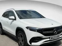Käytetty Mercedes EQA250+ AMG line 139 kW (190 HP) 2023 Valkoinen Katumaasturi