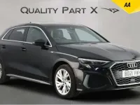 Used Audi A3 Sportback S-Line 2021 Black Hatchback