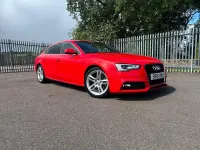 Used Audi A5 S-Line 190 HP (139 kW) 2016 Red Coupe