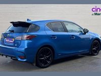 Used Lexus CT200h Sport Line 134 HP (98 kW) 2017 Blue Hatchback