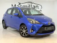 Used Toyota Yaris 111 HP (81 kW) 2018 Blue Hatchback