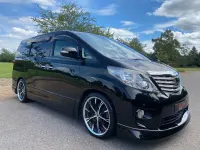 Used Toyota Alphard 170 HP (125 kW) 2009 Black MPV