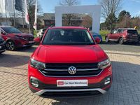 Used VW T-Cross SE 94 HP (69 kW) 2019 Red SUV