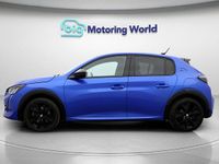 Used Peugeot e-208 GT-line 100 kW (137 HP) 2020 Blue Hatchback
