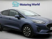 Used Ford Fiesta Titanium 101 HP (74 kW) 2022 Blue Hatchback