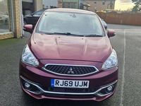 Used Mitsubishi Mirage 79 HP (58 kW) 2019 Purple Hatchback