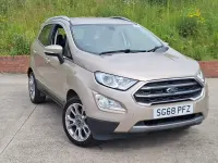 Used Ford Ecosport Titanium 125 HP (91 kW) 2018 Beige SUV