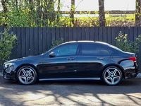 Used Mercedes A200 AMG Line Premium 2022 Cosmos black metallic Sedan