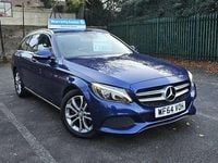 Used Mercedes C200 184 HP (135 kW) 2014 Blue Estate