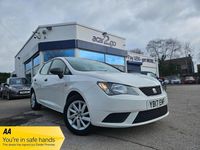 Used Seat Ibiza SOL 75 HP (55 kW) 2017 White Hatchback
