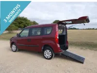 Used Fiat Doblò 95 HP (69 kW) 2012 Red MPV