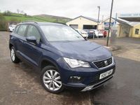 Used Seat Ateca Ecomotive 115 HP (84 kW) 2017 Blue SUV