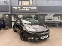 Used Vauxhall Corsa SRi 2017 Black Hatchback