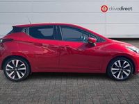 Used Nissan Micra Tekna 2017 Red Hatchback