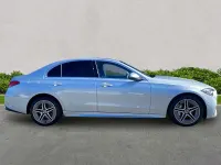 Used Mercedes C300e AMG line 2024 Silver Sedan