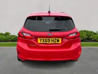 Second-hand Ford Fiesta Titanium 100 CP (73 kW) 2019 Roșu Hatchback