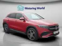 Used Mercedes EQA350 AMG line 214 kW (292 HP) 2022 Red SUV