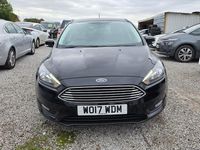 Used Ford Focus Zetec 2017 Black Hatchback