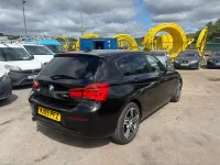 Used BMW 118 Sport Line 2015 Black Hatchback